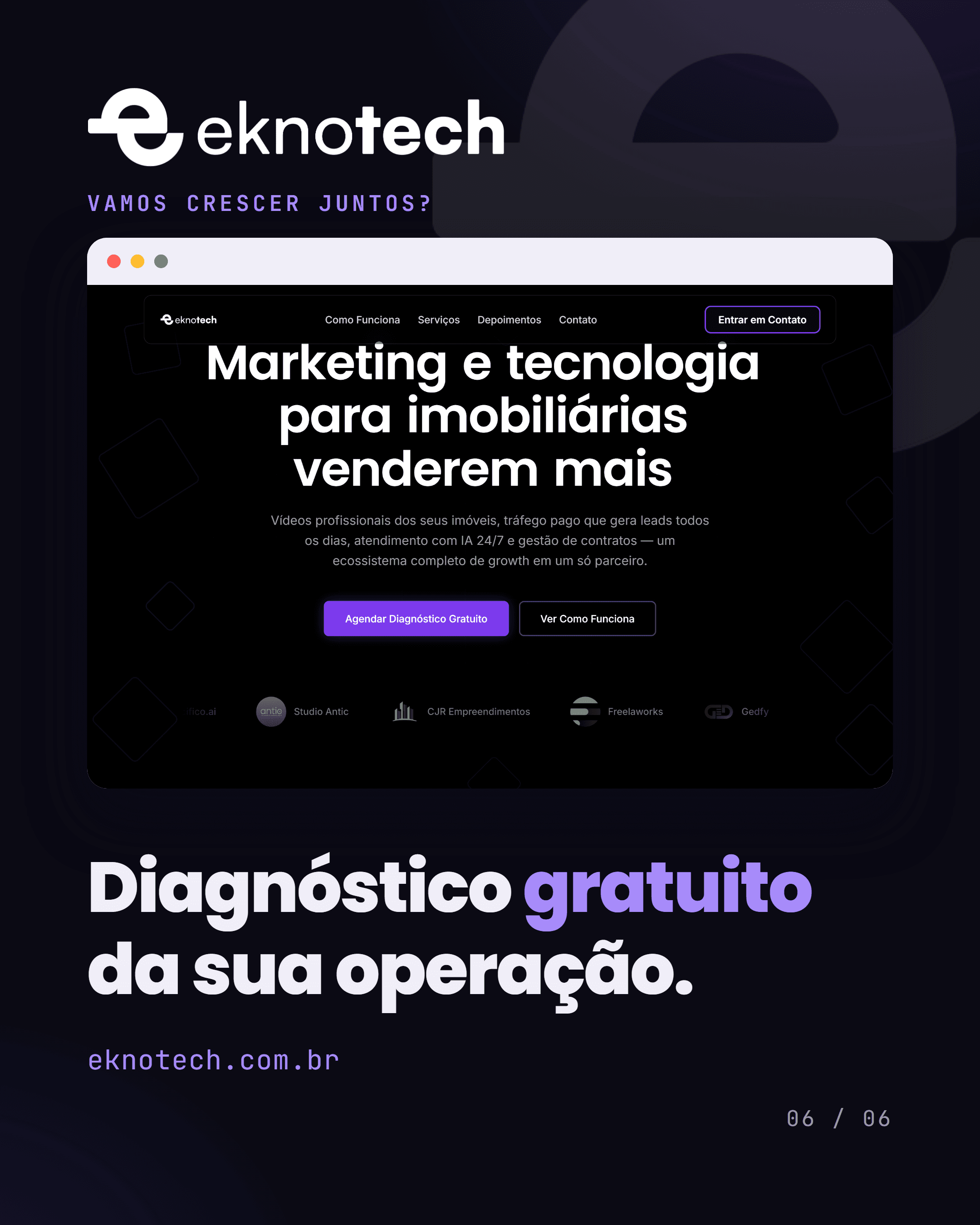 Quem somos, slide 6 de 6